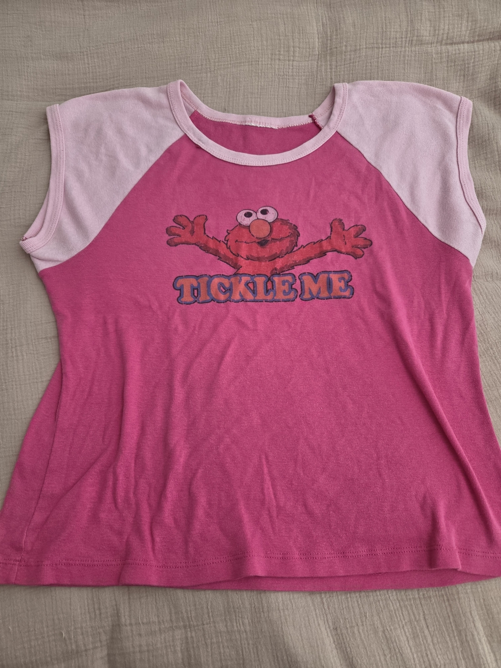 Pink Elmo "Tickle Me" Baby Tee